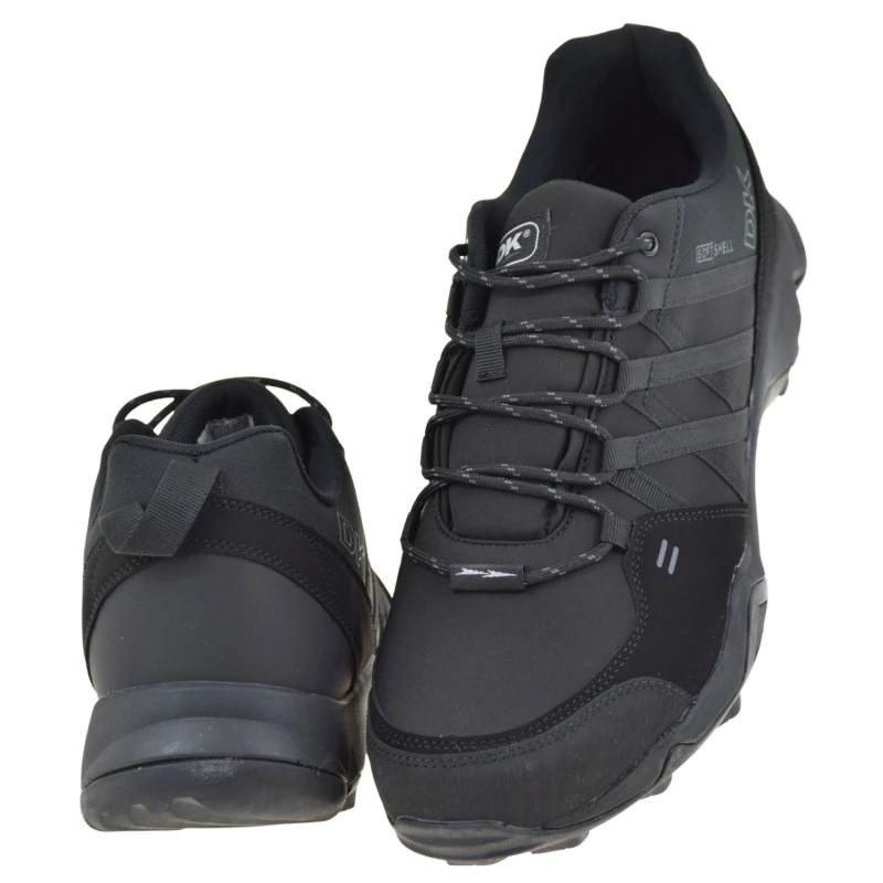 Czarne buty trekkingowe męskie DK VB17282 softshell duże rozmiary (5).jpg