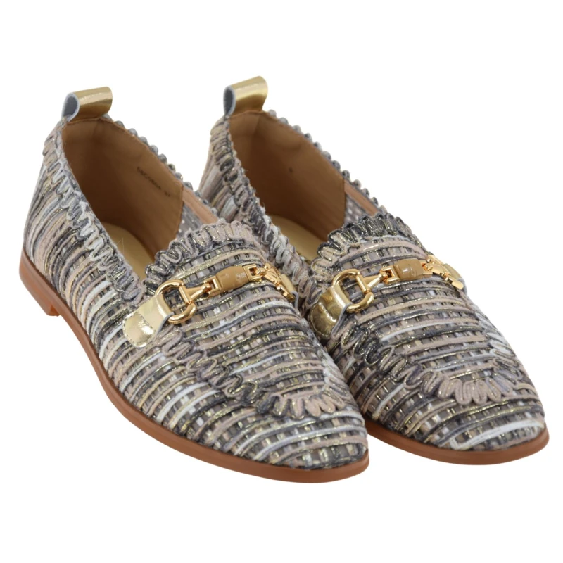 Ażurowe mokasyny damskie beżowe ARTIKER 58C0804 lekkie wsuwane buty damskie (2).jpg