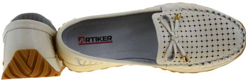 mokasyny damskie beżowe wsuwane ARTIKER lordsy ze skóry naturalnej lekkie i wygodne (4).jpg