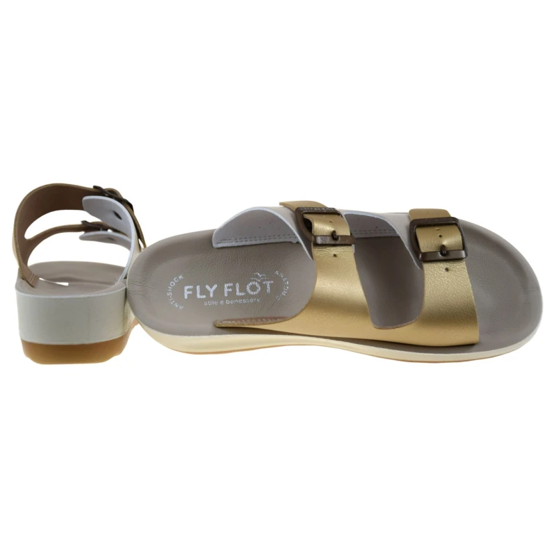 Klapki damskie FLY FLOT 42 G64 ZZ beżowo-złote na koturnie 3 cm (4).jpg