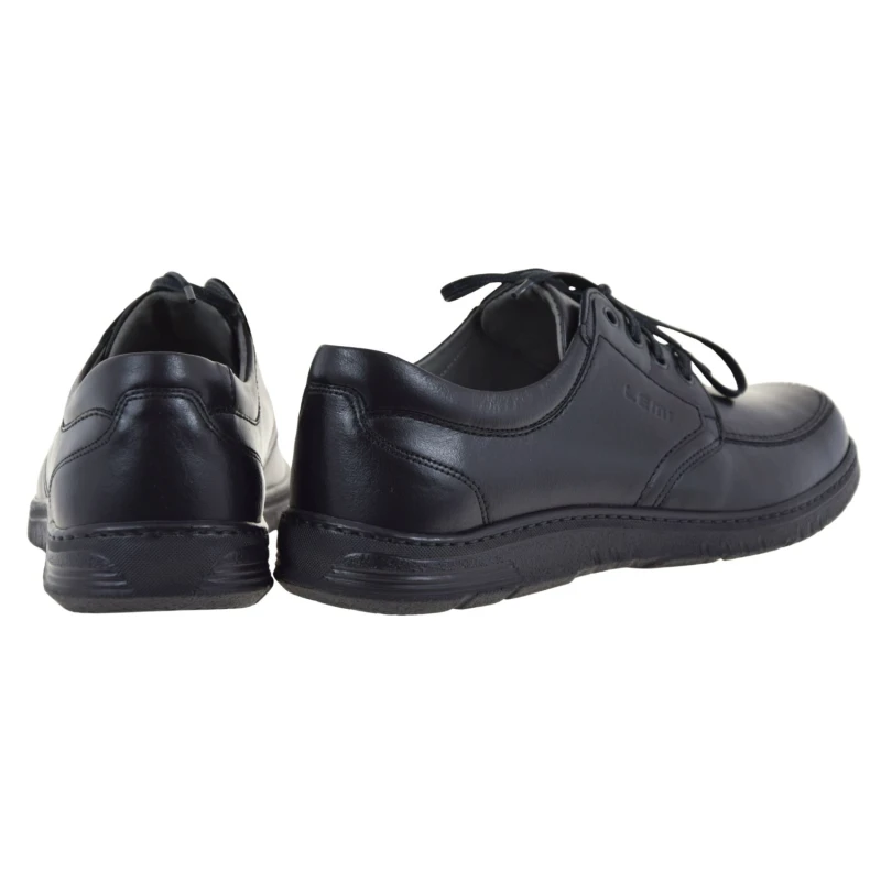 Czarne półbuty męskie skórzane LEMI 255, eleganckie buty męskie na co dzień i do pracy (3).jpg