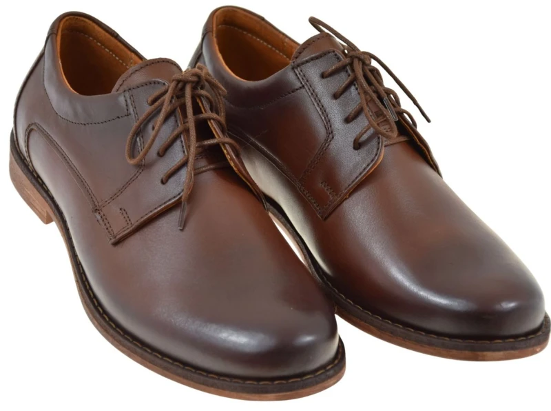 półbuty męskie skórzane brązowe IGUANA LIDER 424-841 eleganckie buty (2).jpg
