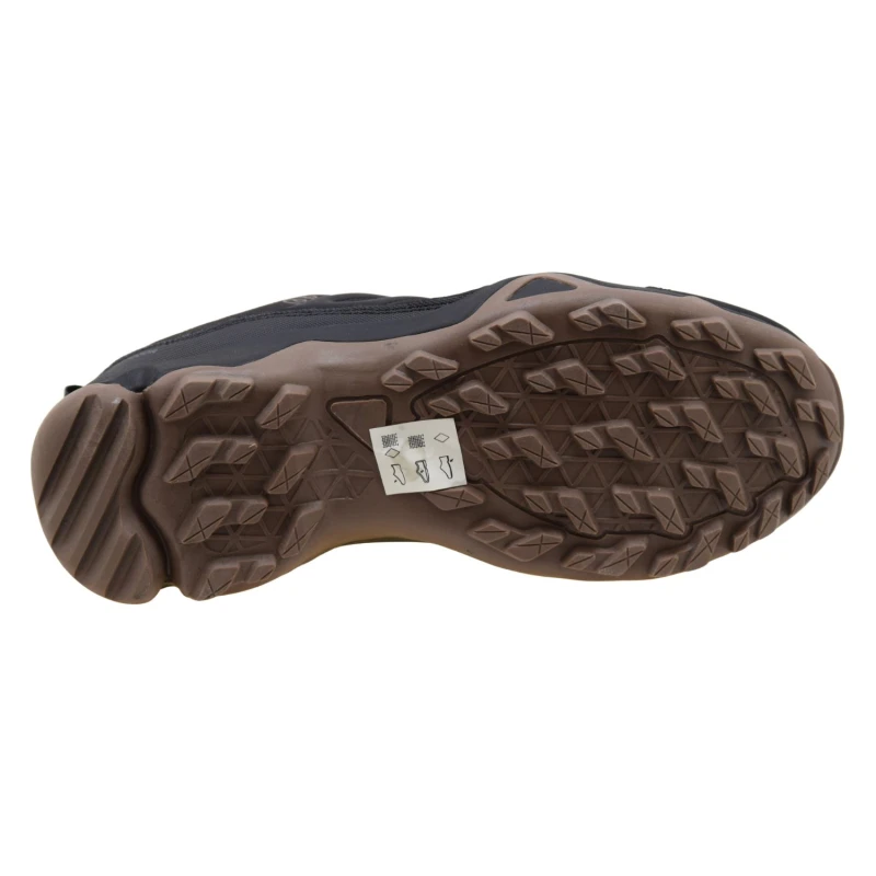 Lekkie buty trekkingowe męskie DK softshell czarne, sznurowane sneakersy outdoor na spacer i wycieczki (6).jpg