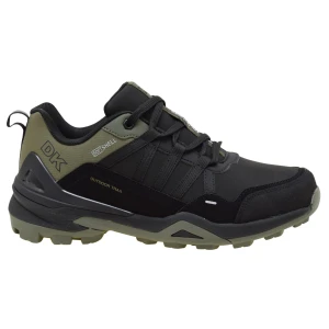 Buty sportowe męskie trekkingowe softshell DK VB17920 czarne khaki