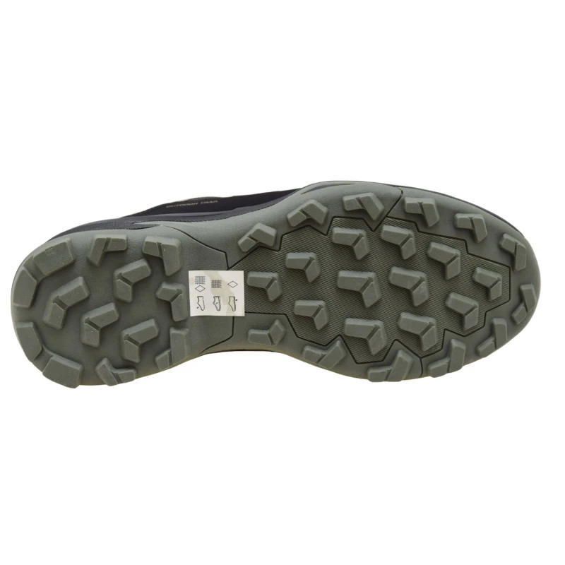 Buty sportowe męskie DK VB17920 trekkingowe softshell czarne khaki z agresywnym bieżnikiem (6).jpg