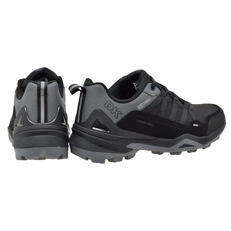 Buty trekkingowe męskie DK VB17920 czarno szare softshell z antypoślizgową podeszwą (3).jpg