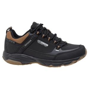 Buty sportowe trekkingowe damskie młodzieżowe czarne DK 1096 PREDATOR LOW