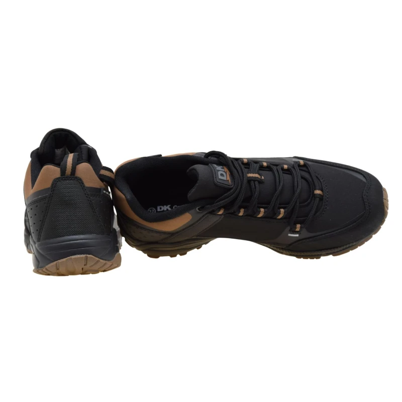 Buty DK 1096 PREDATOR LOW czarne softshell, damskie i młodzieżowe trekkingowe sneakersy (4).jpg