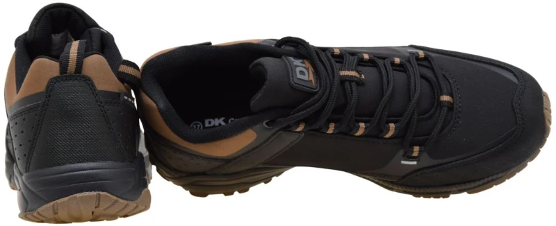 Lekkie buty sportowe DK Predator Low czarne, wygodne obuwie trekkingowe na spacer i co dzień (4).jpg
