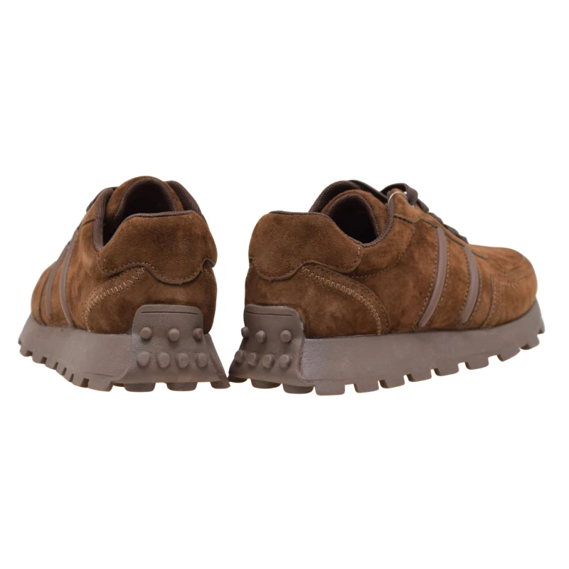 Brązowe sneakersy damskie S.Barski LR62-7101 ze skóry naturalnej zamszowej (4).jpg