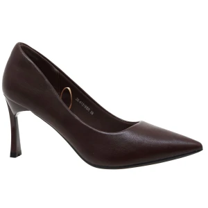 Eleganckie brązowe czółenka damskie na szpilce POTOCKI 26-41316BR