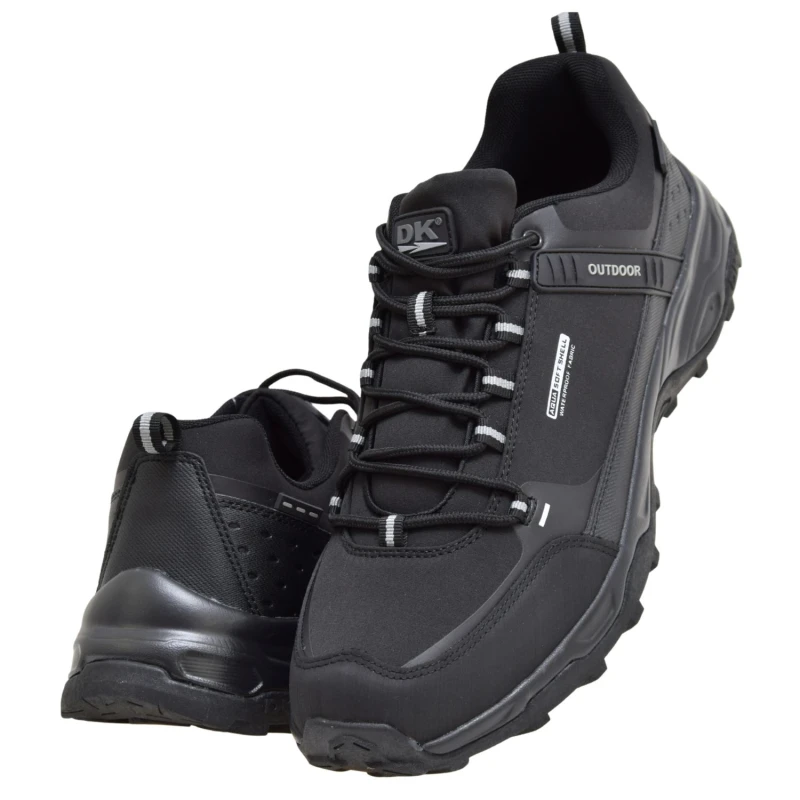 Czarne buty sportowe trekkingowe męskie DK 1096T z agresywnym bieżnikiem (6).jpg