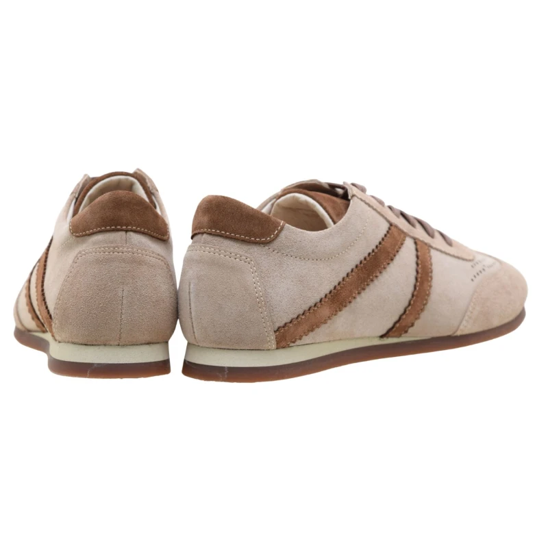 Beżowe półbuty damskie KAMPA N1421 – wygodne sneakersy skórzane na co dzień.jpg