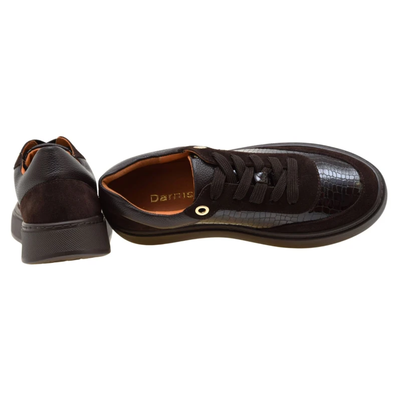 Brązowe półbuty damskie ze skóry naturalnej DAMISS DS-1021 wygodne eleganckie (4).jpg