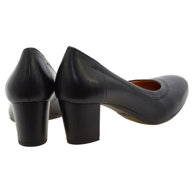 Czółenka damskie skórzane czarne GALANT 4518 na słupku 6 cm (3).jpg