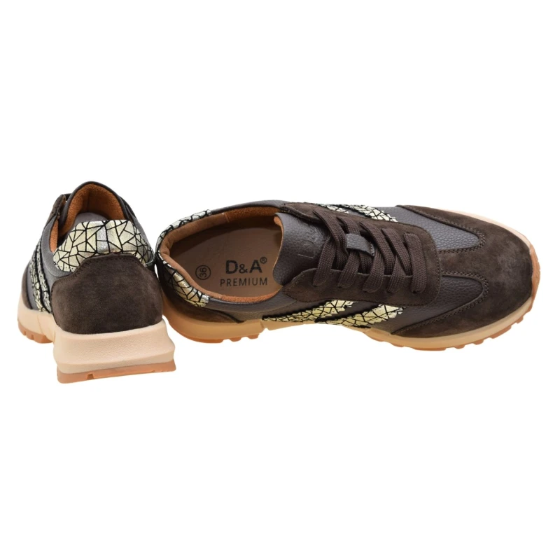 Damskie sneakersy skórzane brązowe S.BARSKI GR62-6015 ze złotymi wstawkami (4).jpg