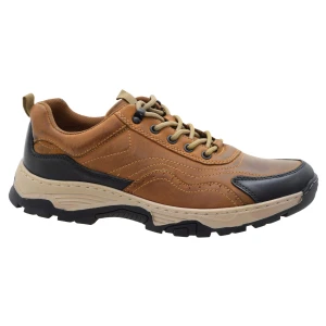 Półbuty męskie trekkingowe skórzane brązowe outdoorowe T.SOKOLSKI J25-02
