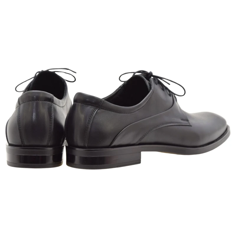 Czarne buty męskie do garnituru ze skóry naturalnej LEADER 432-459 (3).jpg