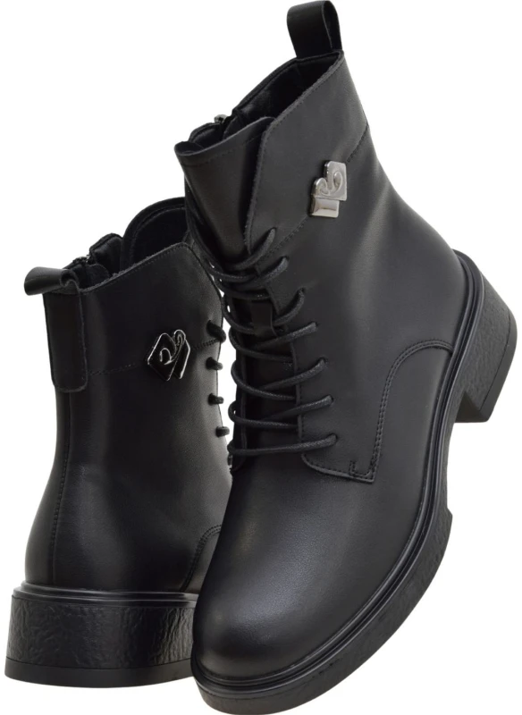 Czarne botki damskie z naturalnej skóry licowej S.BARSKI MK62-7014 (5).jpg