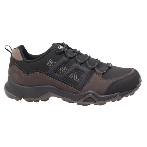 Buty męskie trekkingowe obuwie sportowe czarne brązowe DK VB17331