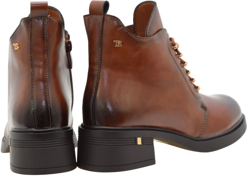Eleganckie botki damskie ze skóry naturalnej czekoladowe T.SOKOLSKI Z26-288 (3).jpg