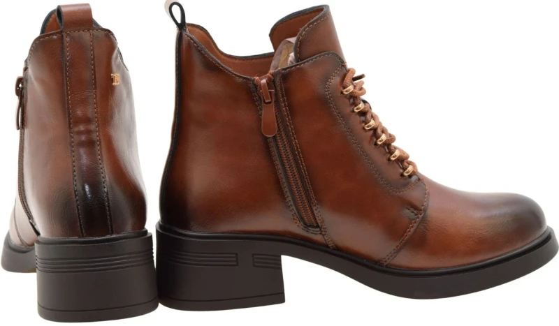 Eleganckie botki damskie ze skóry naturalnej czekoladowe T.SOKOLSKI Z26-288 (4).jpg