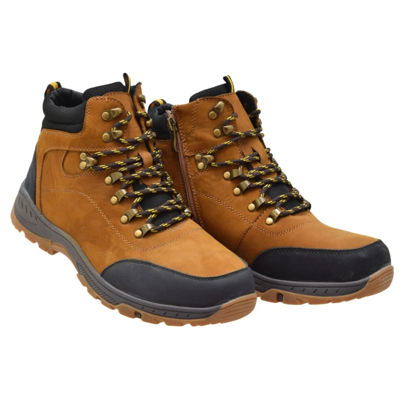 Buty trekkingowe męskie z naturalnej skóry nubukowej z zamkiem T.SOKOLSKI 8369412 (2).jpg