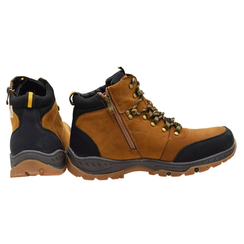 Buty trekkingowe męskie z naturalnej skóry nubukowej z zamkiem T.SOKOLSKI 8369412 (4).jpg