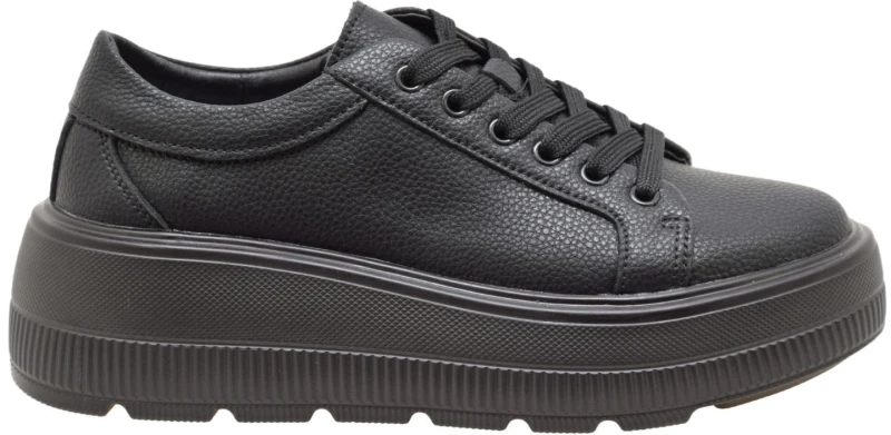 Sneakersy damskie skórzane czarne na platformie eVento 8181 (1).jpg