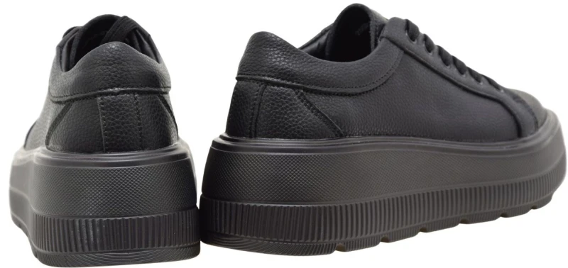 Sneakersy damskie skórzane czarne na platformie eVento 8181 (3).jpg