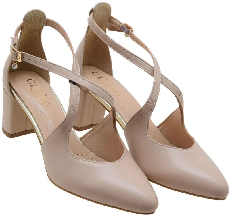 Eleganckie czółenka damskie CLEOO 2222 z naturalnej skóry na słupku 6 cm (2).jpg