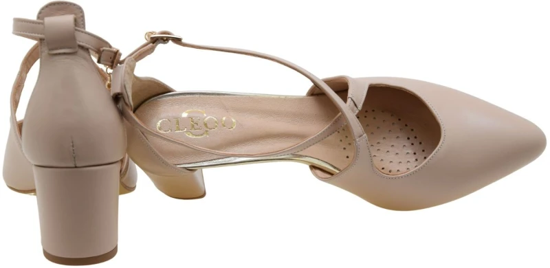 Eleganckie czółenka damskie CLEOO 2222 z naturalnej skóry na słupku 6 cm (4).jpg