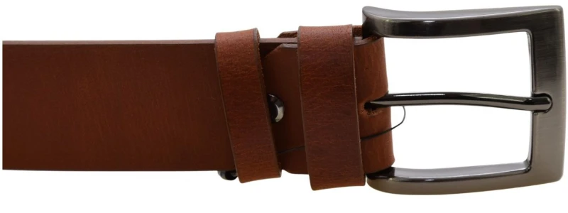 Pasek męski skórzany DILETTO PBW 12 jasnobrązowy ze skóry naturalnej licowej, szerokość 38 mm, klasyczna srebrna klamra (3).jpg