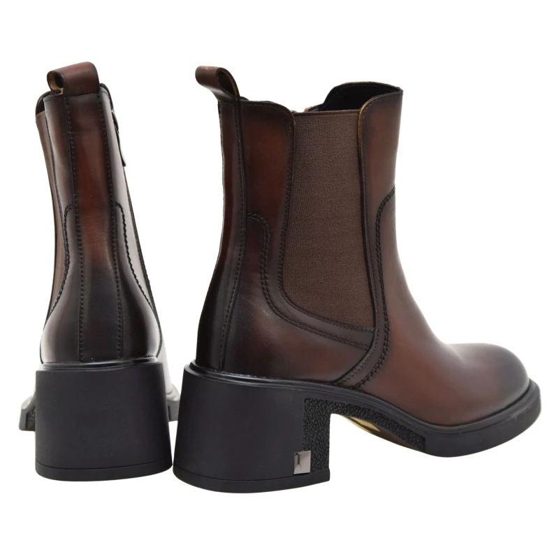 Botki damskie CAMBELL 26-29326BR z brązowej skóry licowej, na słupku 6 cm (3).jpg