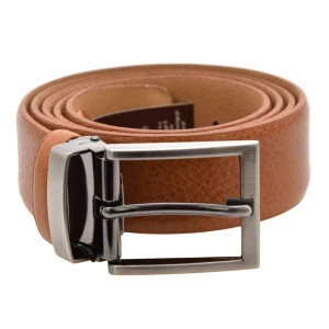 Pasek męski elegancki ze skóry naturalnej jasnobrązowy LA CONGA 214/35